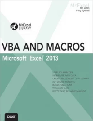 Image of Excel 2013 VBA and macros by Bill Jelen