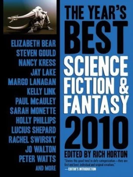 Image of The Years Best Science Fiction and Fantasy 2010 by Steven Gould Paperback