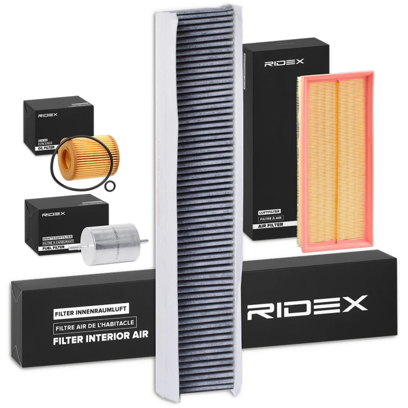 Image of RIDEX 4055F0684 Filter Set with air filter Filter Set (4055)