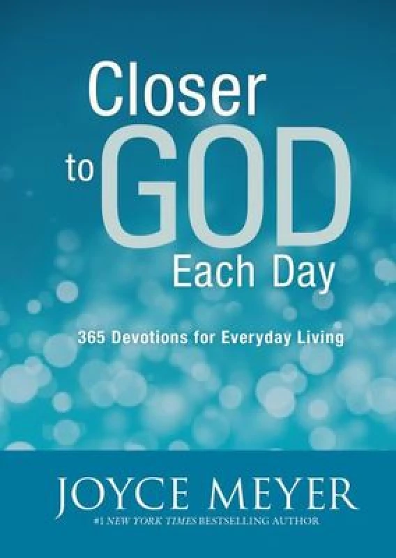 Image of Closer to God Each Day by Joyce Meyer Book