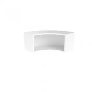 Image of Jemini Reception Modular Corner Riser Unit White KF71553
