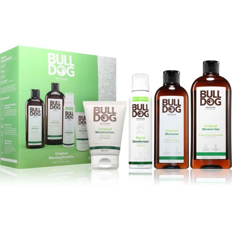 Image of Bulldog Original Morning Routine set for body and face
