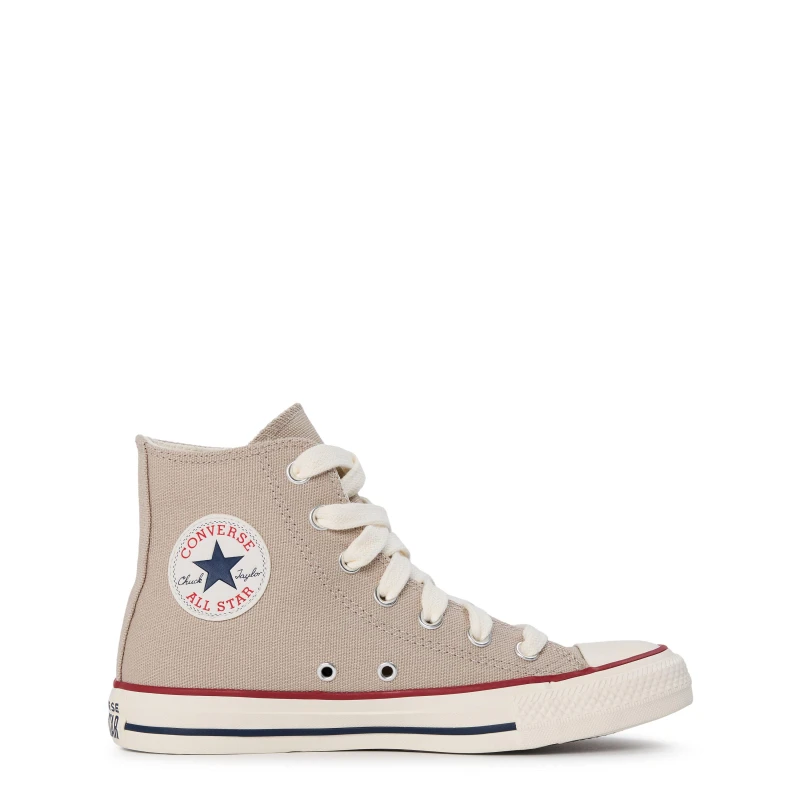 Image of Converse Lifestyle Chuck Taylor High Tops Womens - Beige Beige 5