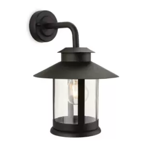 image of Firstlight Roma - 1 Light Outdoor Wall Lantern Black IP44, E27