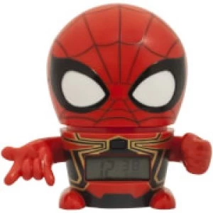 Image of BulbBotz Marvel Avengers: Infinity War Iron Spider Night Clock