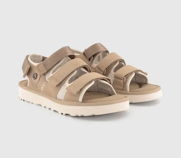 Image of UGG Mens Goldencoast Multistrap Sandals M Sand, 8
