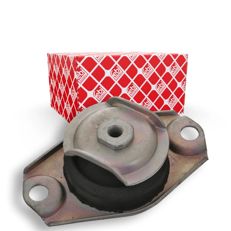 Image of FEBI BILSTEIN 19968 Engine mount Rear, Rubber-Metal Mount Engine Mounting (247)