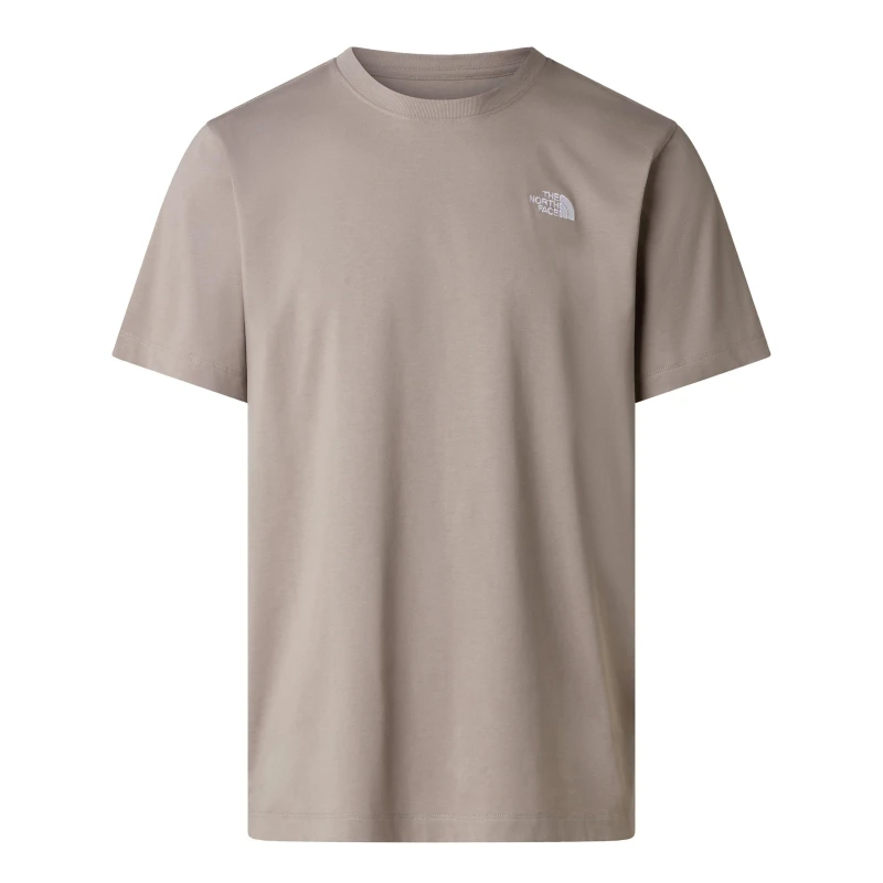 Image of The North Face Regular Fit Simple Dome T-Shirt Mens Stone Slab male 2X Large