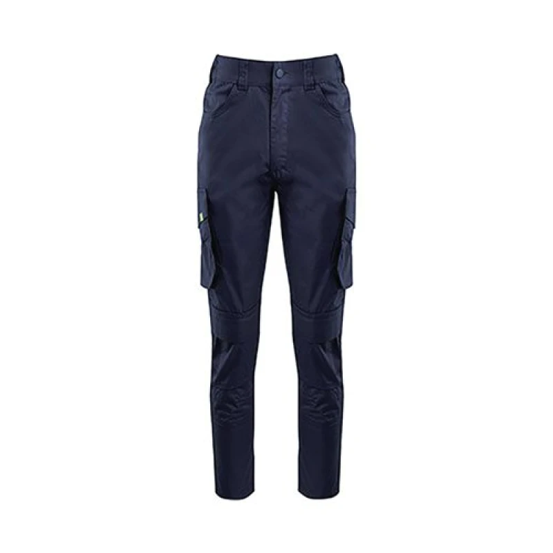 Image of Arco Arco Responsible Womens Navy Cargo Trousers with Kneepad Pockets 10R 7SU3710