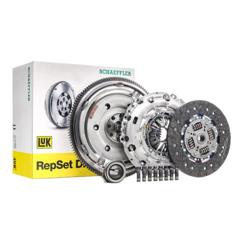 Image of LuK 600 0192 00 Clutch Dual-mass flywheel with friction control plate Clutch Kit (479)