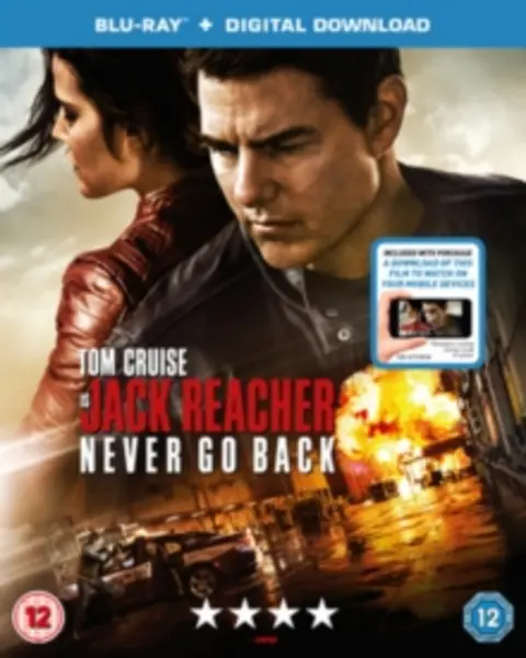 image of Jack Reacher - Never Go Back Bluray