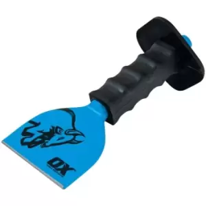 Image of OX - Trade Solid Forged Steel Brick Bolster with Guard - 100mm