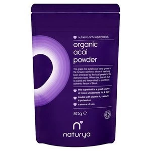 Image of Naturya Organic Purple Acai Berry Powder 80g