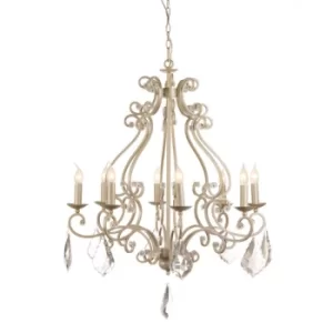 Image of Barozzi Multi Arm Chandeliers Ivory