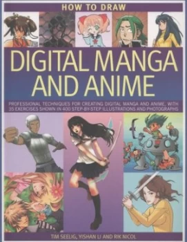 Image of How to Draw Digital Manga and Anime by Tim Seelig Book