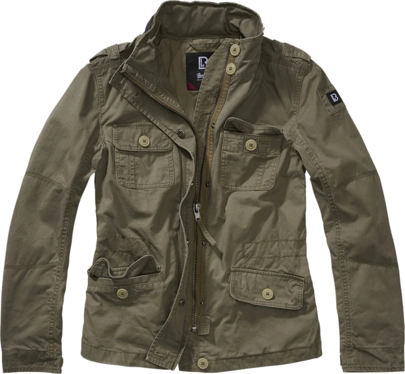 Image of Brandit Britannia Ladies Jacket, green, Size XL for Women