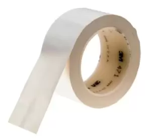 Image of 3M Scotch 764 White Vinyl 3 Lane Marking Tape, 0.1m Thickness