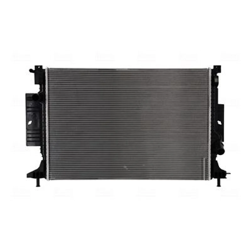 Image of NISSENS 607388 Engine radiator Aluminium, Brazed cooling fins, without gasket/seal Radiator,engine cooling (470)