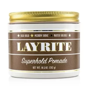 image of LayriteSuperhold Pomade (High Hold, Medium Shine, Water Soluble) 297g/10.5oz