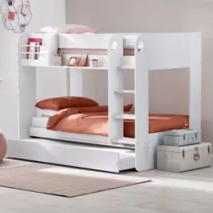 image of Julian Bowen Mars Bunk And Underbed All White