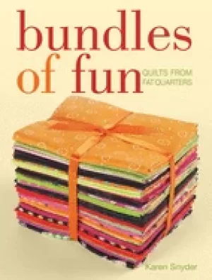 Image of bundles of fun quilts from fat quarters