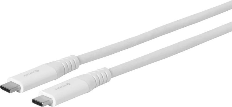 Image of eSTUFF ES604102 USB cable USB 3.2 Gen 2 (3.1 Gen 2) 1.5 m USB C White