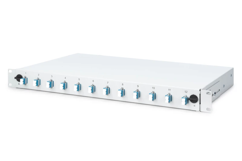Image of Digitus Fiber Optic Splice Box. Equipped. LC. OS2