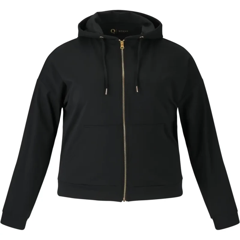 Image of Q Sportswear Womens zip-up hoodie Q Sportswear Tianna Noir Female 44