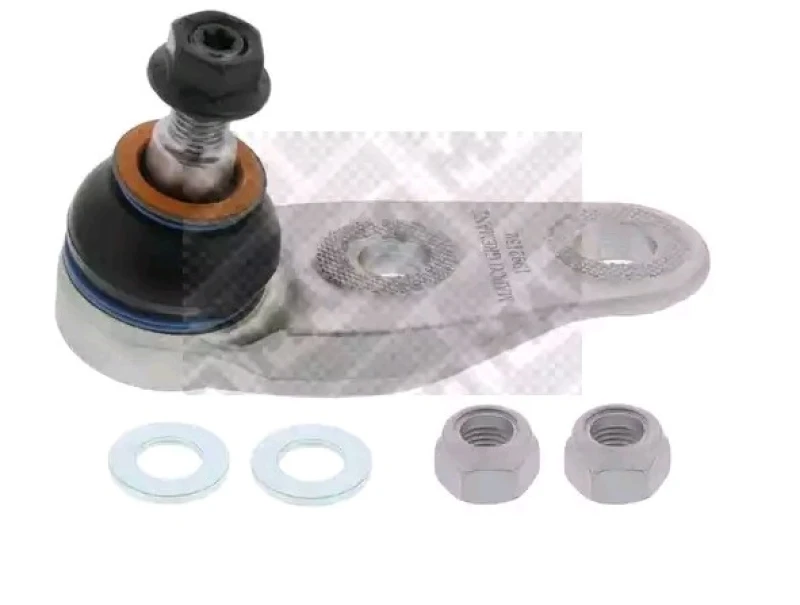 Image of MAPCO 52690/1 Ball joint Lower, with fastening material Support-/Steering Link (2462)
