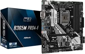 image of ASRock B365M Pro4F Intel Socket LGA1151 H4 Motherboard