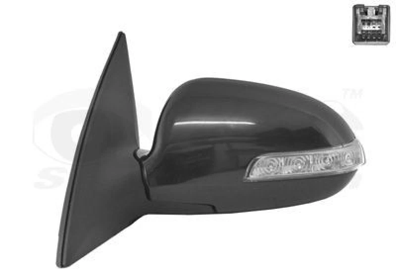Image of VAN WEZEL Wing mirror VAN WEZEL 8207817