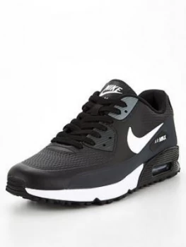 image of Nike Golf Air Max 90 G - Black/White, Size 8, Men