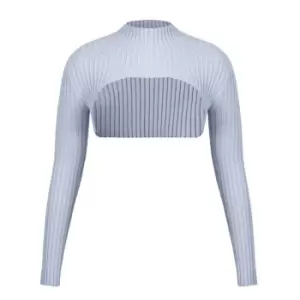 Image of Kangol Neck Jumper Womens - Cream