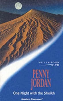 Image of One Night with the Sheikh by Penny Jordan Paperback