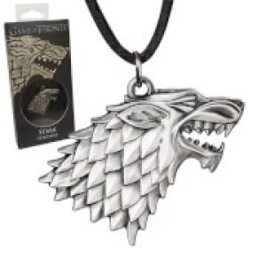 image of Game of Thrones Stark Sigil Pendant Costume Replica