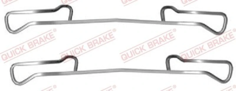 Image of QUICK BRAKE Brake pad fitting kit QUICK BRAKE 109-1150