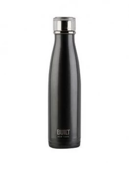 Image of Built Hydration Double Walled Stainless Steel 17Oz Water Bottle ; Charcoal
