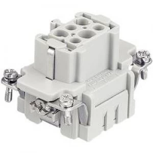 Image of Harting 09 33 006 2702 Han 6E F c Industrial Connector HAN E Series Inserts