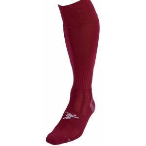 Image of Precision Plain Pro Football Socks Infants (UK Size 8-11) Maroon