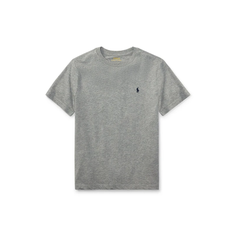 Image of Polo Ralph Lauren Boys' Regular Fit Short Sleeve T-Shirt Andover Heather male 3 Yrs