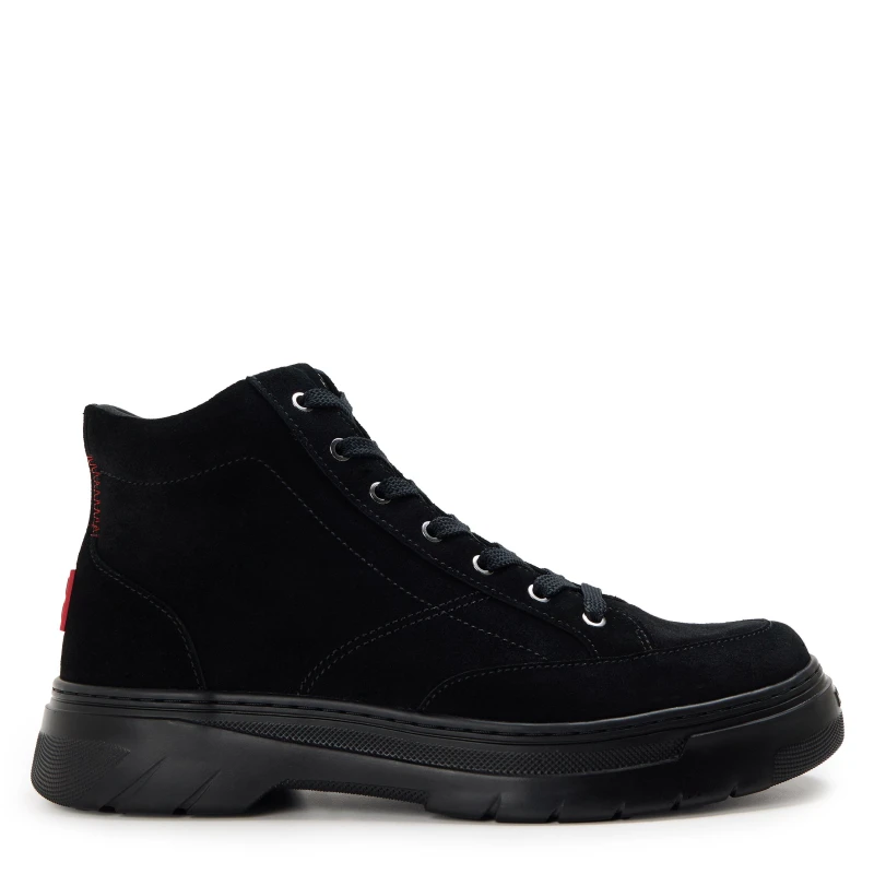 Image of Hugo Mens Urian Derb Casual Low-Top Trainers Black male 7 (41)