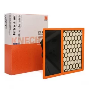Image of MAHLE Original Air Filter IVECO LX 3583 0005801317096,5801317096 Engine Filter