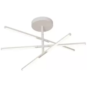 Image of Built-in LED Ceiling Light Torch Sand White 5 Bulbs 32.5cm