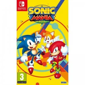 image of Sonic Mania Plus Nintendo Switch Game