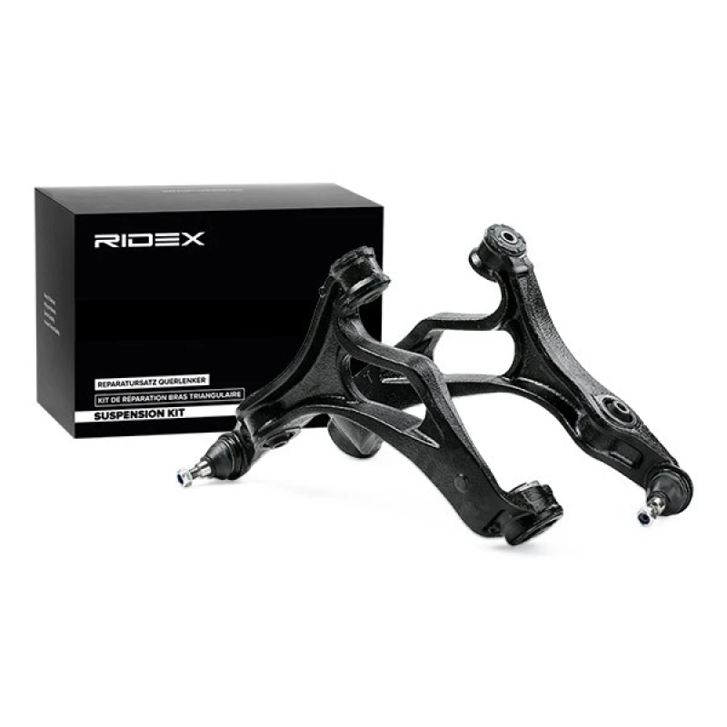 Image of RIDEX 772S0254 Control arm repair kit Front Axle Left, Control Arm Suspension Kit (772)