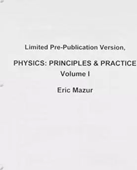 Image of Limited Pre-Publication Version, Physics by Eric Mazur