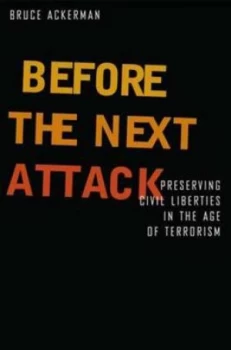 Image of Before the Next Attack by Bruce Ackerman Hardback