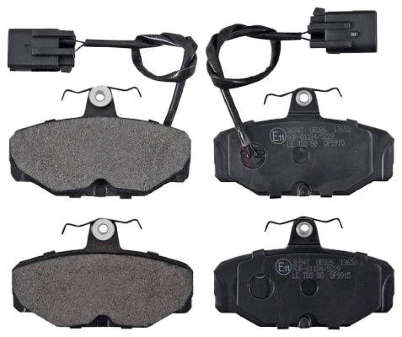 Image of A.B.S. 36847 Brake pad set with integrated wear sensor Brake Pad Set,disc brake (402)