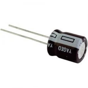 image of Electrolytic capacitor Radial lead 3.5mm 150 uF