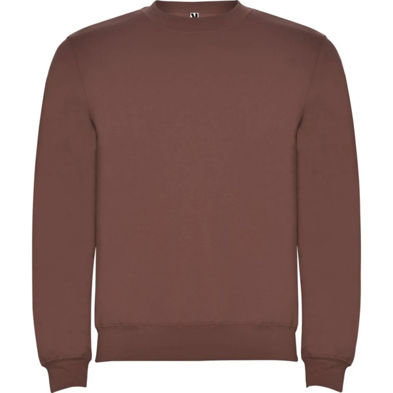 Image of ROLY ROLY Men Clasica Crew Neck Sweatshirt in Maroon Size: X-Small Maroon XS Male 5063574400039
